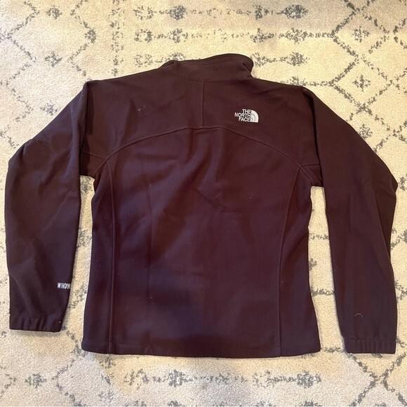 The North Face Brown Lightweight Windwall Softshell Zip Front Jacket Medium - Picture 6 of 6